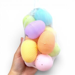 15 pcs pack of Colorful Plastic Easter Eggs